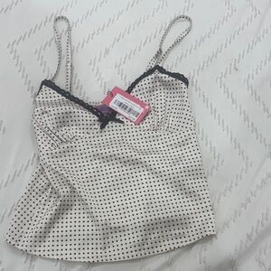 Edikted Polka dot top with tag